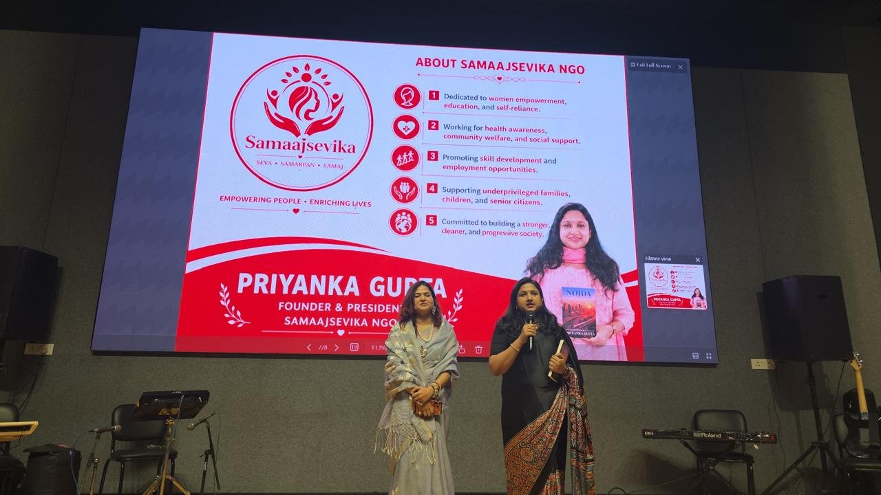 Book Launch — With Smt. Shalini Braj Bhushan Singh