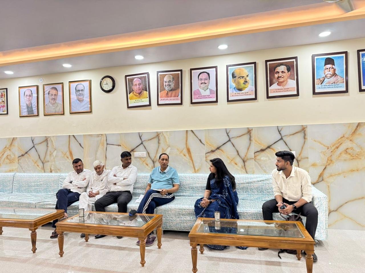 Women education discussion with Dadri MLA Shri Tejpal Nagar and delegates